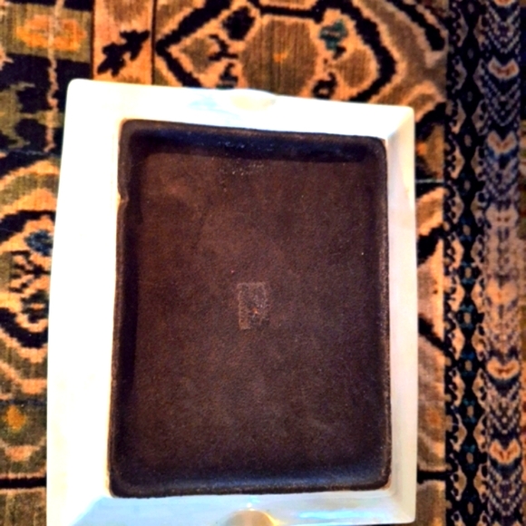 Hermes` Equestrian Hand-painted Porcelain, Gold Trim Orig Box. France. Authentic - Picture 4 of 9